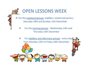 Open lessons week